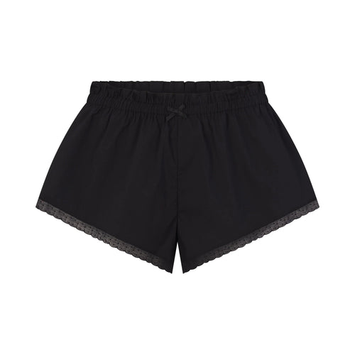 POPLIN APPAREL SHORT | ONYX