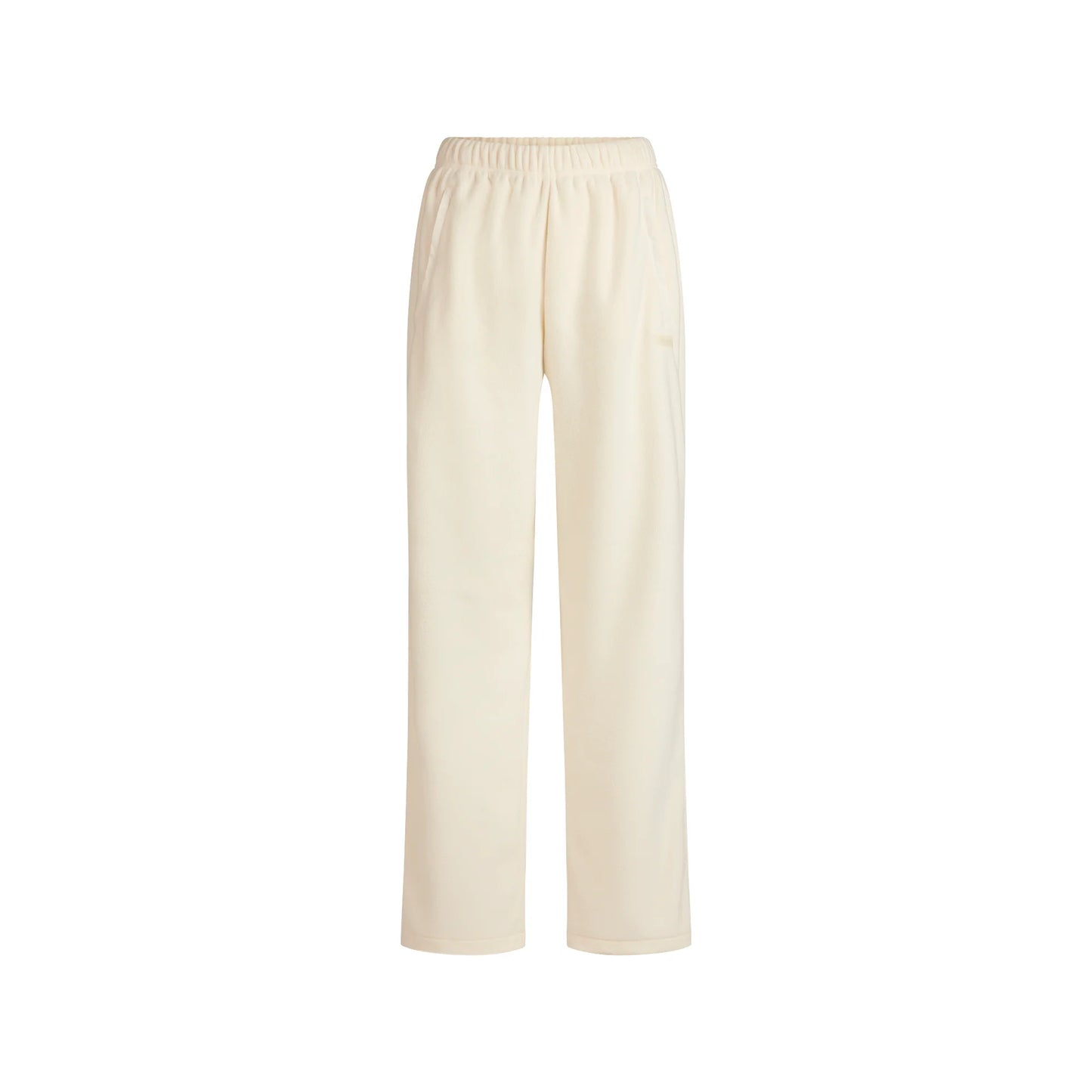 OUTDOOR FLEECE STRAIGHT LEG PANT | ECRU