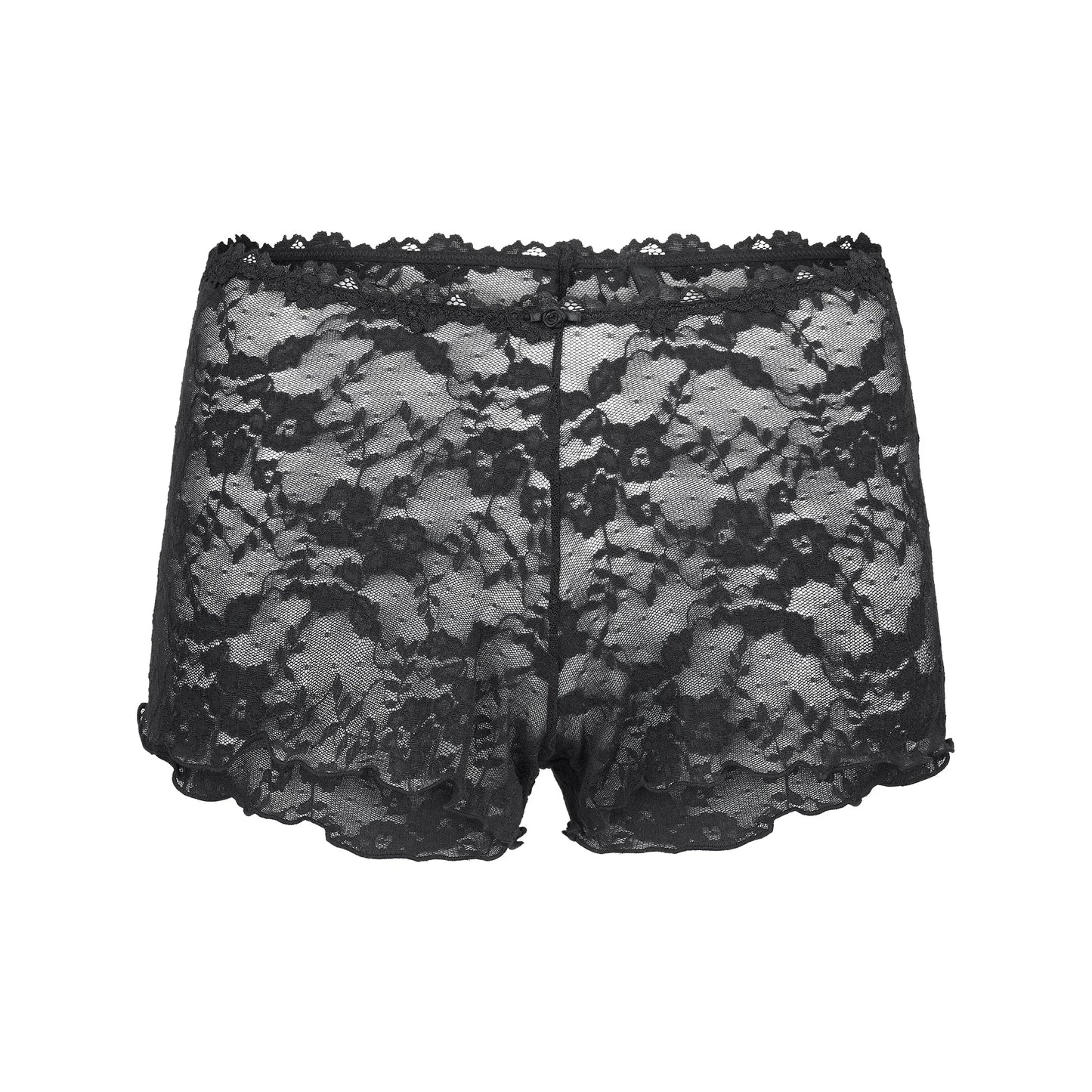 STRETCH LACE TRIANGLE CAMI AND SHORT SET | SOOT
