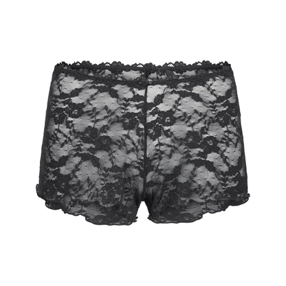 STRETCH LACE TRIANGLE CAMI AND SHORT SET | SOOT