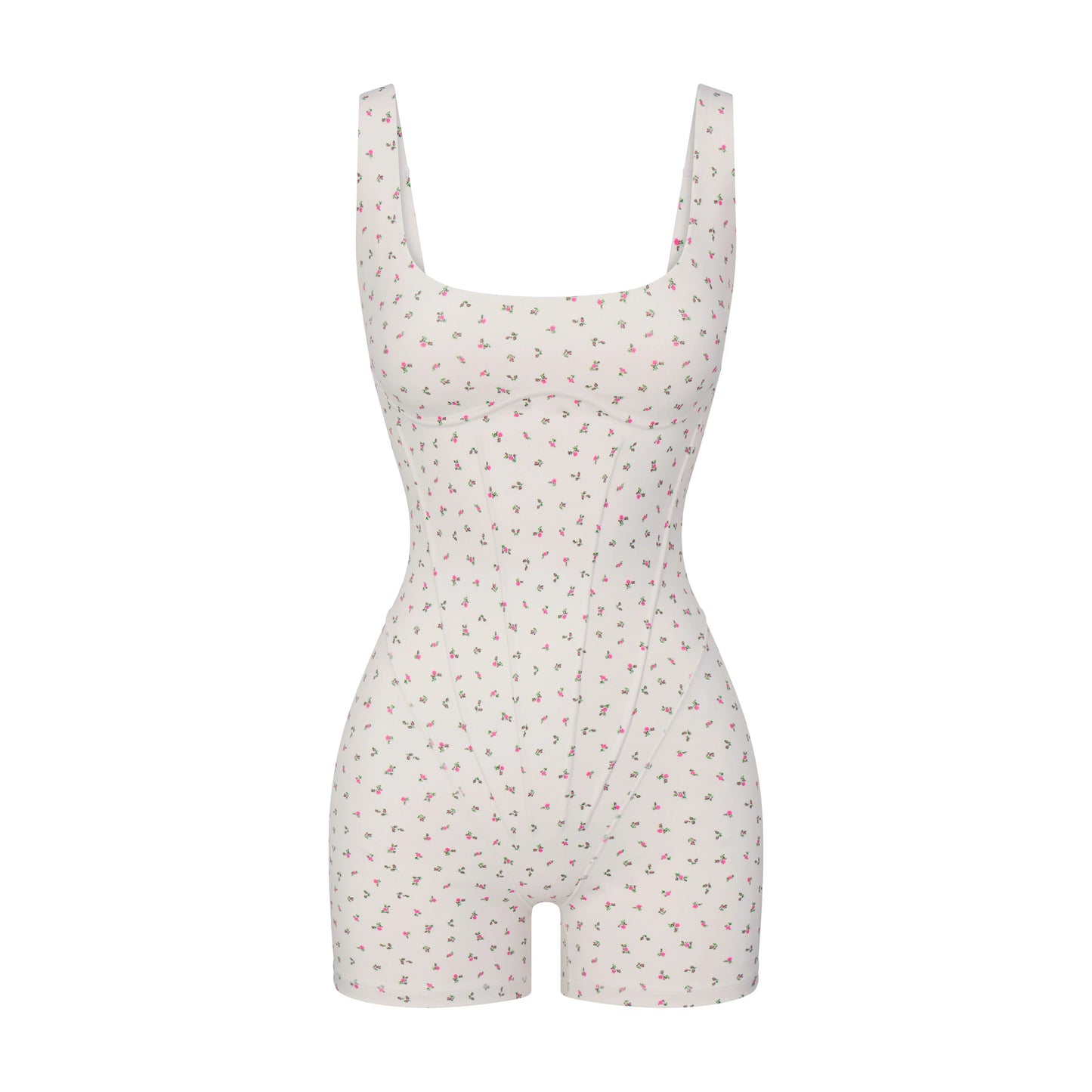 NikeSKIMS MATTE CORSET 2" ONE PIECE | DITSY FLORAL PRINT