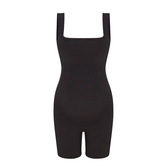 COTTON JERSEY MATERNITY ONESIE | SOOT
