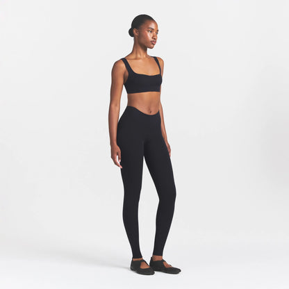 NikeSKIMS STUDIO STRETCH DIPPED 29" LEGGING | OBSIDIAN