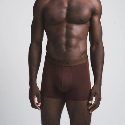 SKIMS STRETCH MENS 3" BOXER BRIEF 5-PACK | COCOA MULTI