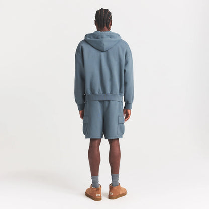 HEAVYWEIGHT FLEECE MENS CARGO SHORT | KYANITE