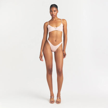 SHINE FOUNDATIONS DIPPED THONG | DUSTY PINK