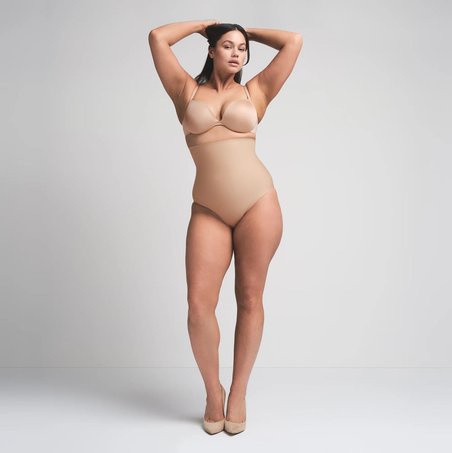 SKIMS BODY CORE SCULPT HIGH-WAISTED BRIEF | CLAY