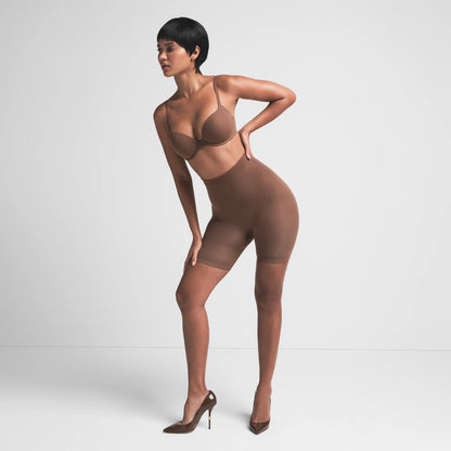 SEAMLESS SCULPT MID THIGH SHORT | JASPER