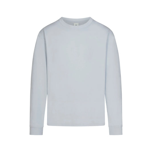 HEAVYWEIGHT COTTON MENS RELAXED LONG SLEEVE T-SHIRT | ATMOSPHERE