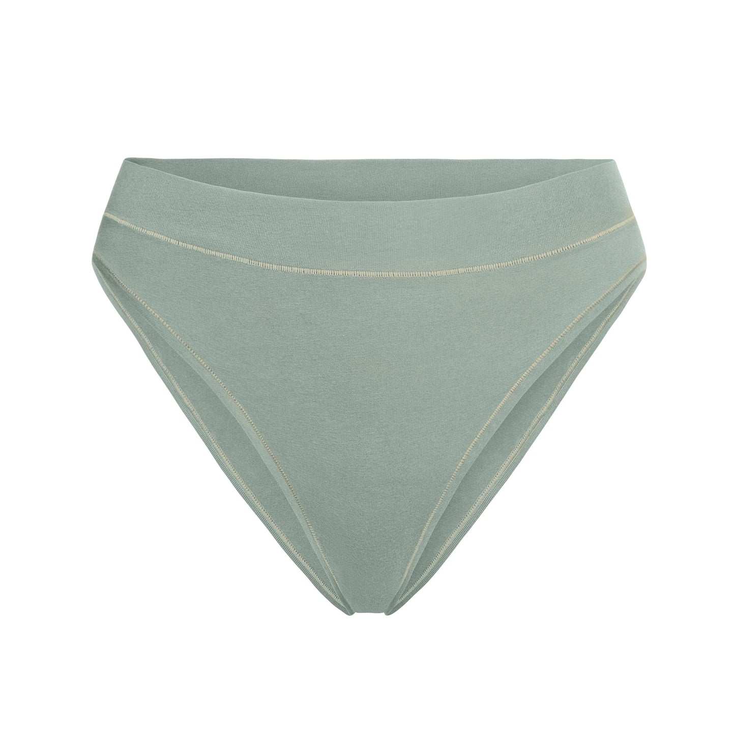 COTTON JERSEY CHEEKY TANGA | MINERAL