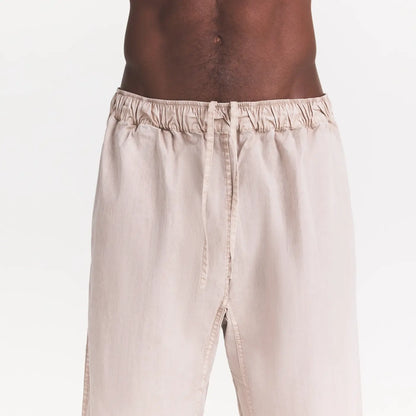 WOVEN MENS CARGO PANT | STONE