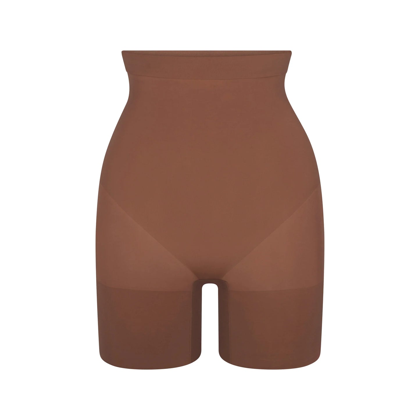 SHEER SEAMLESS HIGH-WAISTED MID THIGH SHORT | JASPER