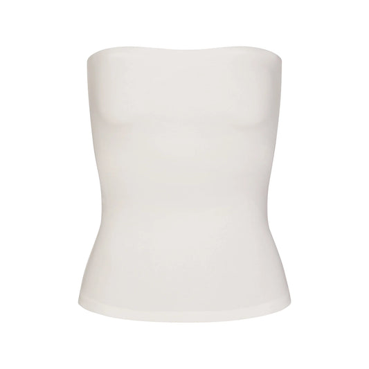 COTTON JERSEY TUBE TOP | MARBLE