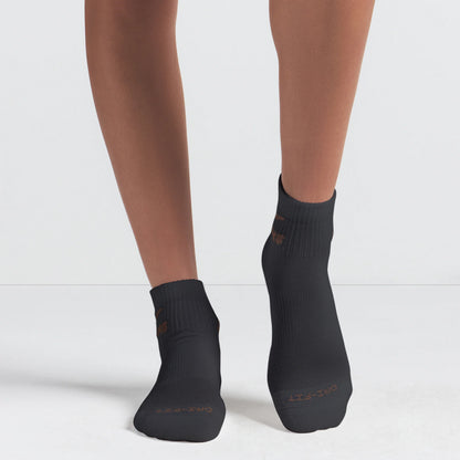 NikeSKIMS ACCESSORIES DRI-FIT™ QUARTER CREW SOCK 3-PACK | HEATHER GREY MULTI