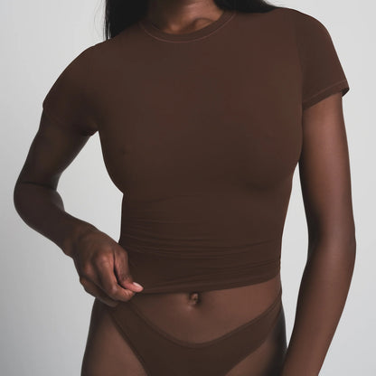 SKIMS ULTIMATE NIPPLE PUSH-UP BRA | COCOA