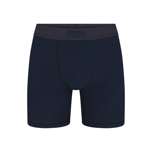 SKIMS COTTON MENS 5" BOXER BRIEF | NAVY