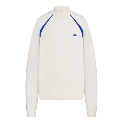 NikeSKIMS STRETCH KNIT LONG SLEEVE HALF ZIP | IVORY