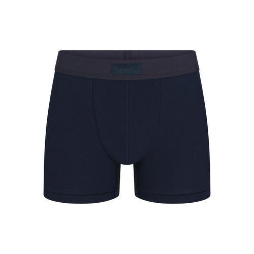 SKIMS COTTON MENS 3" BOXER BRIEF | NAVY