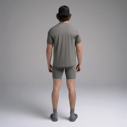 SKIMS FLEX MENS T-SHIRT | GUNMETAL