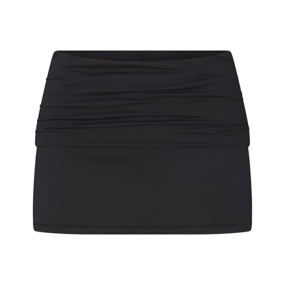 NikeSKIMS AIRY DRI-FIT™ FOLDOVER SKORT | OBSIDIAN