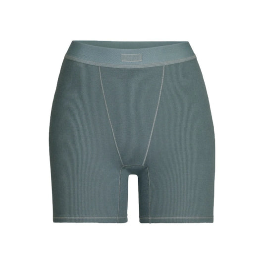 COTTON RIB BOXER | KYANITE