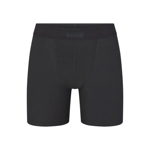 SKIMS COTTON MENS 5" BOXER BRIEF | ONYX