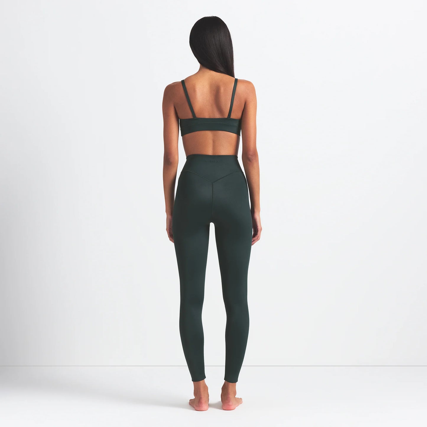 NikeSKIMS SHINE BONDED WAIST 26" LEGGING | DARK TEAL