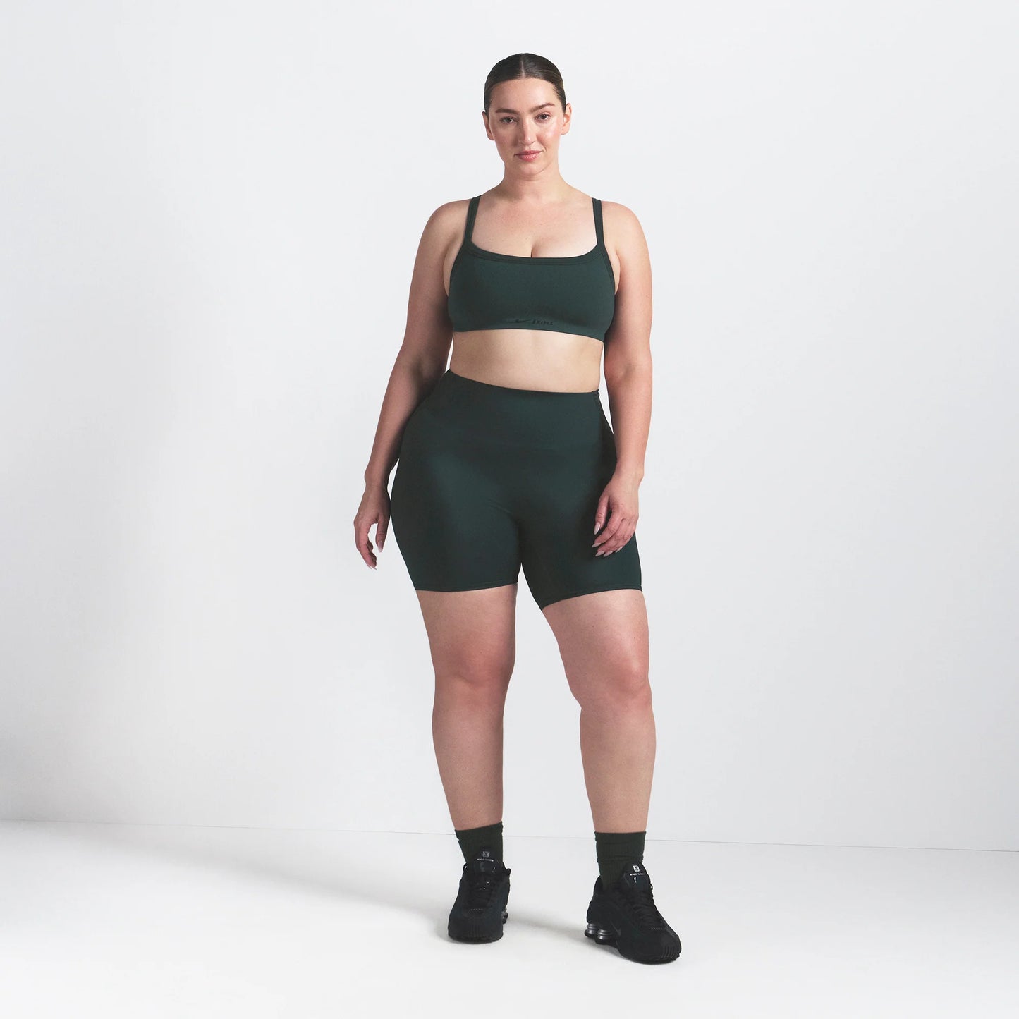 NikeSKIMS VINTAGE SEAMLESS CAMI BRA | DARK TEAL