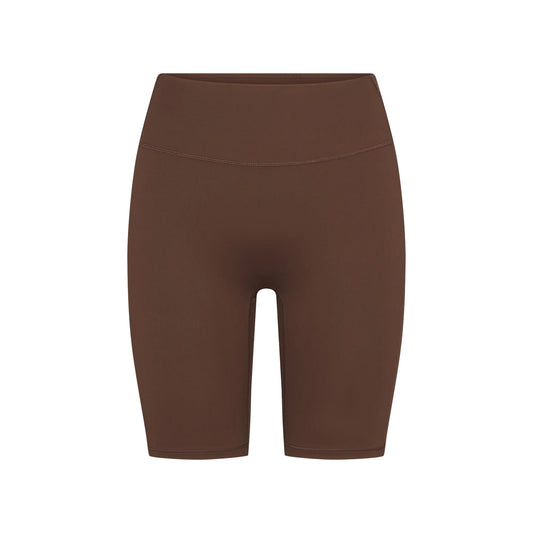NikeSKIMS MATTE 7" BIKER SHORT | DARK SEPIA