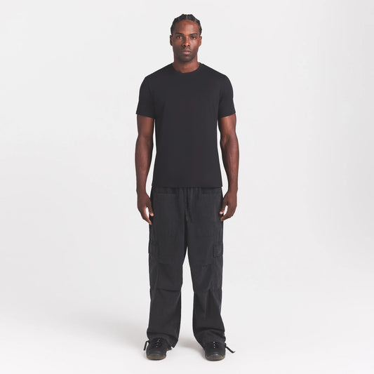 WOVEN MENS CARGO PANT | ONYX