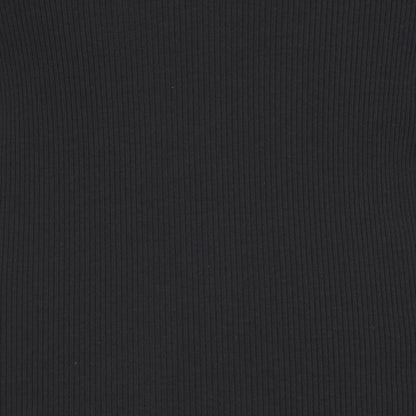 COTTON RIB T-SHIRT | SOOT