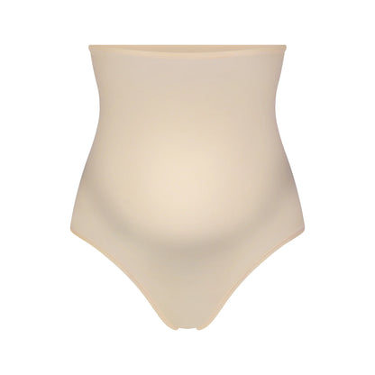 FITS EVERYBODY MATERNITY HIGH-WAISTED THONG | SAND
