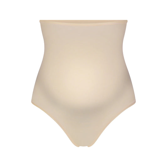 FITS EVERYBODY MATERNITY HIGH-WAISTED THONG | SAND
