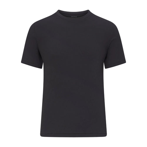 SKIMS COTTON RIB MENS T-SHIRT | ONYX