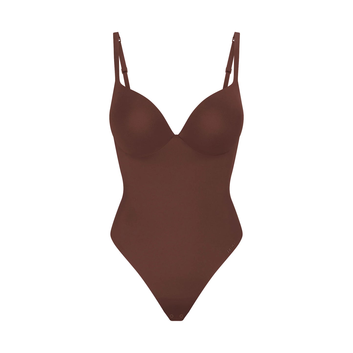 SKIMS ULTIMATE BODY PUSH-UP THONG BODYSUIT | COCOA