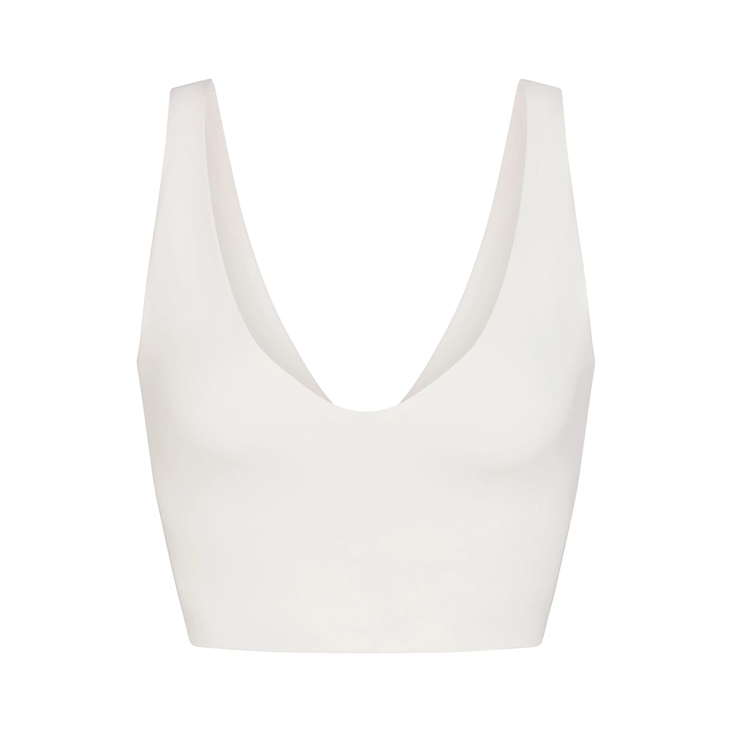 NikeSKIMS MATTE V-NECK BRA TOP | IVORY