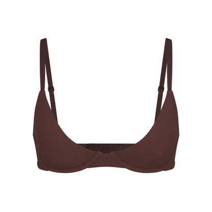 FITS EVERYBODY PLUNGE BRA | COCOA