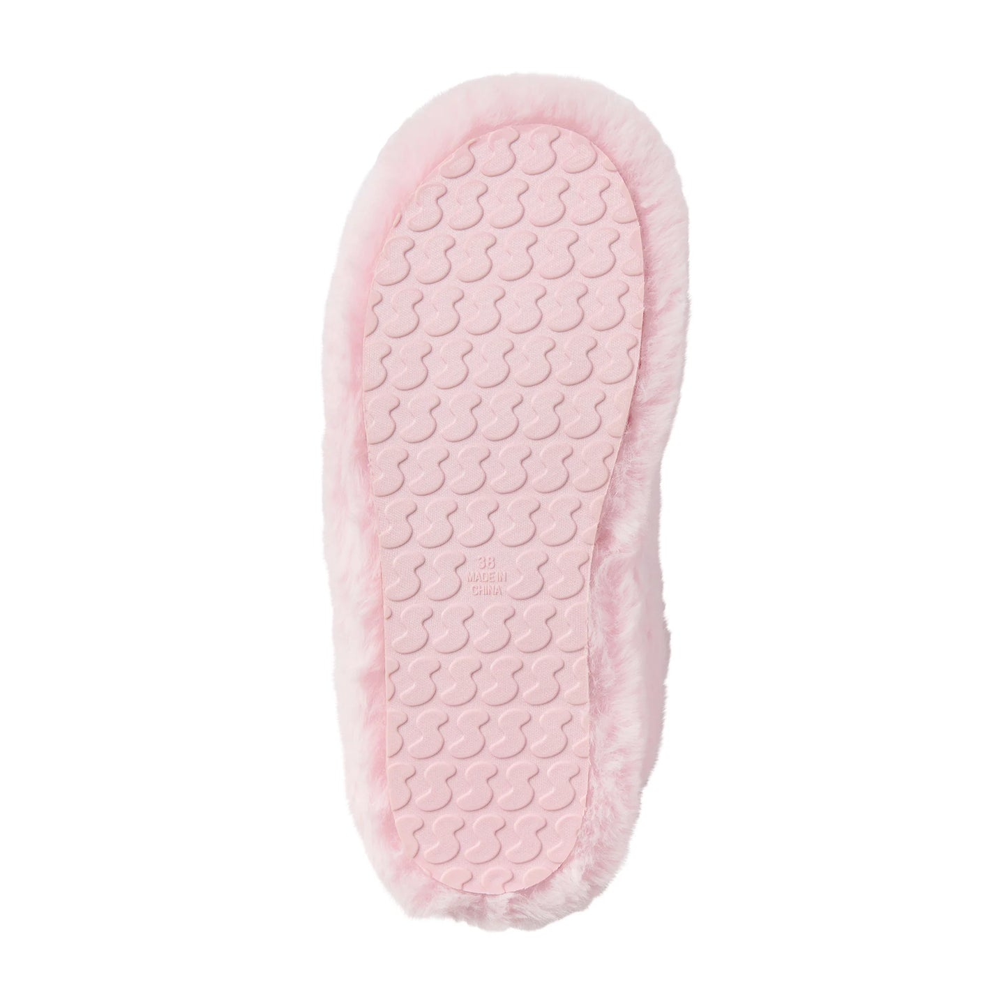 FAUX FUR SLIPPER | CHERRY BLOSSOM