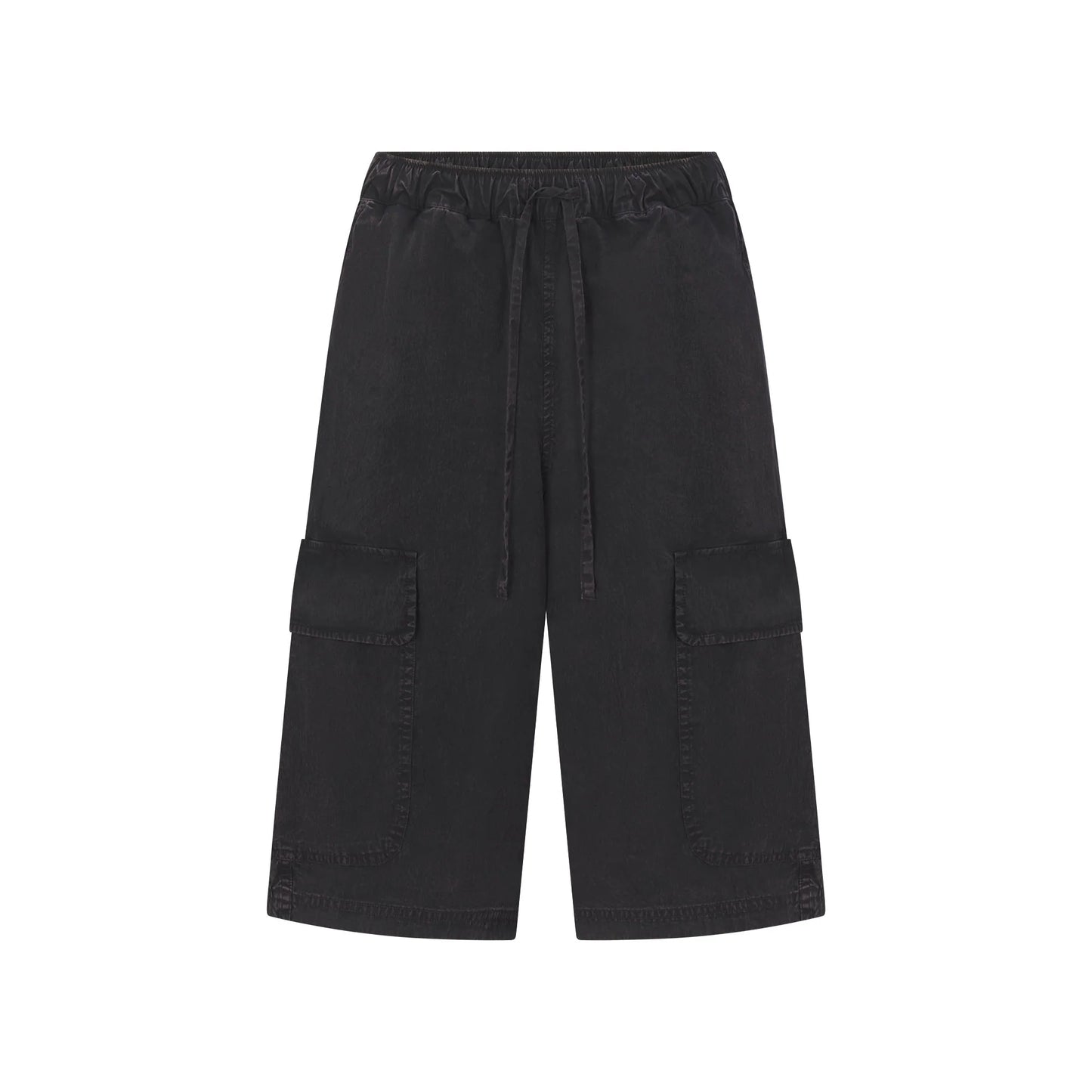 WOVEN MENS RELAXED CARGO SHORT | ONYX