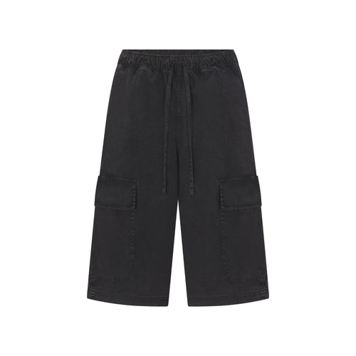 WOVEN MENS RELAXED CARGO SHORT | ONYX