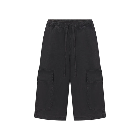 WOVEN MENS RELAXED CARGO SHORT | ONYX