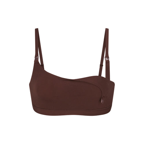 FITS EVERYBODY MATERNITY NURSING SCOOP BRALETTE | COCOA