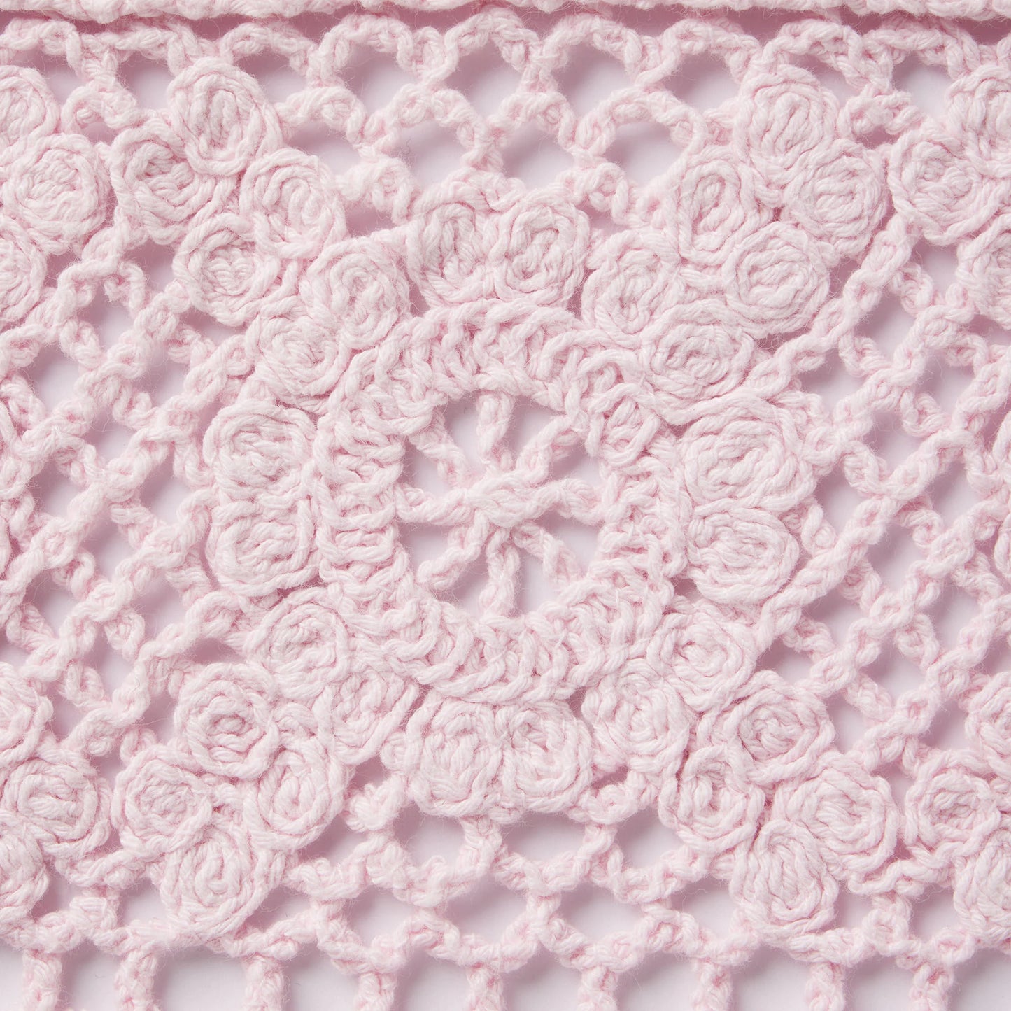 SWIM COVER-UPS CROCHET MINI TANK DRESS | CHERRY BLOSSOM