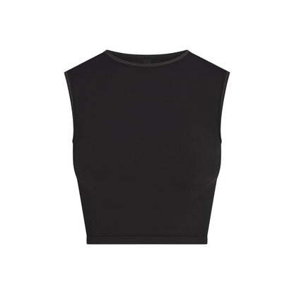NikeSKIMS RIBBED SEAMLESS MUSCLE TANK | OBSIDIAN