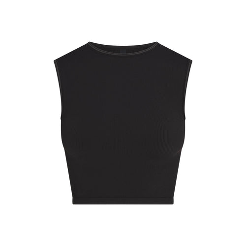 NikeSKIMS RIBBED SEAMLESS MUSCLE TANK | OBSIDIAN