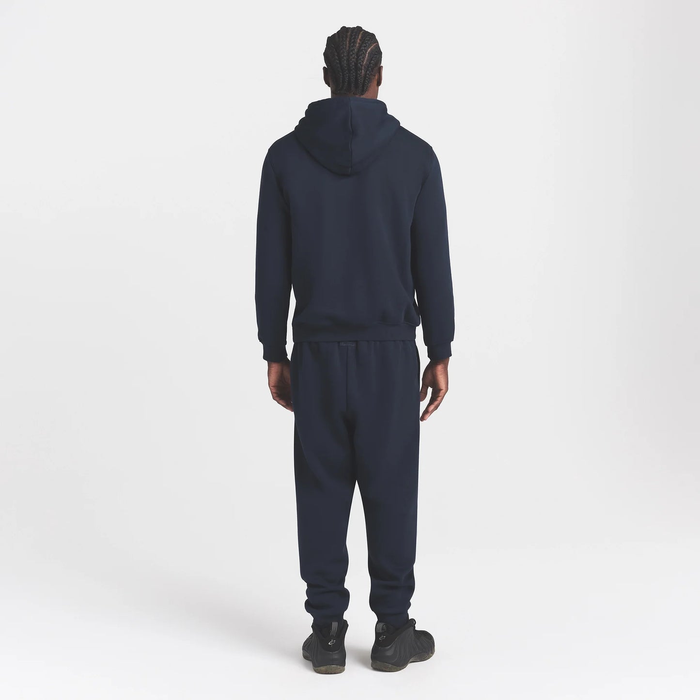 FLEECE LOUNGE MENS TAPERED JOGGER | NAVY