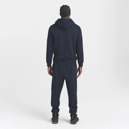 FLEECE LOUNGE MENS CLASSIC HOODIE | NAVY
