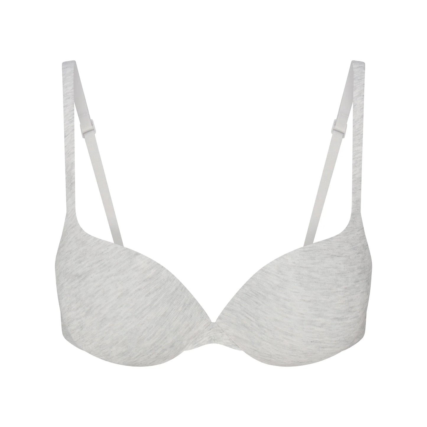 EVERYDAY COTTON ULTIMATE TEARDROP PUSH-UP BRA | LIGHT HEATHER GREY