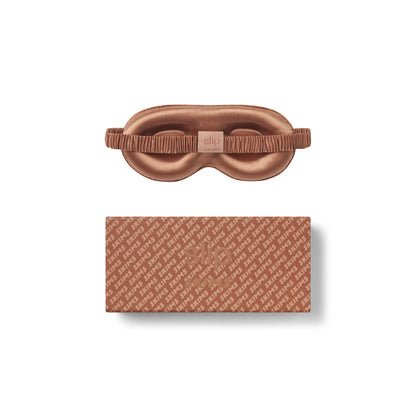 SLIP X SKIMS PURE SILK CONTOUR SLEEP MASK | SIENNA