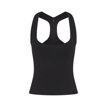 NikeSKIMS VINTAGE SEAMLESS RACERBACK TANK | OBSIDIAN